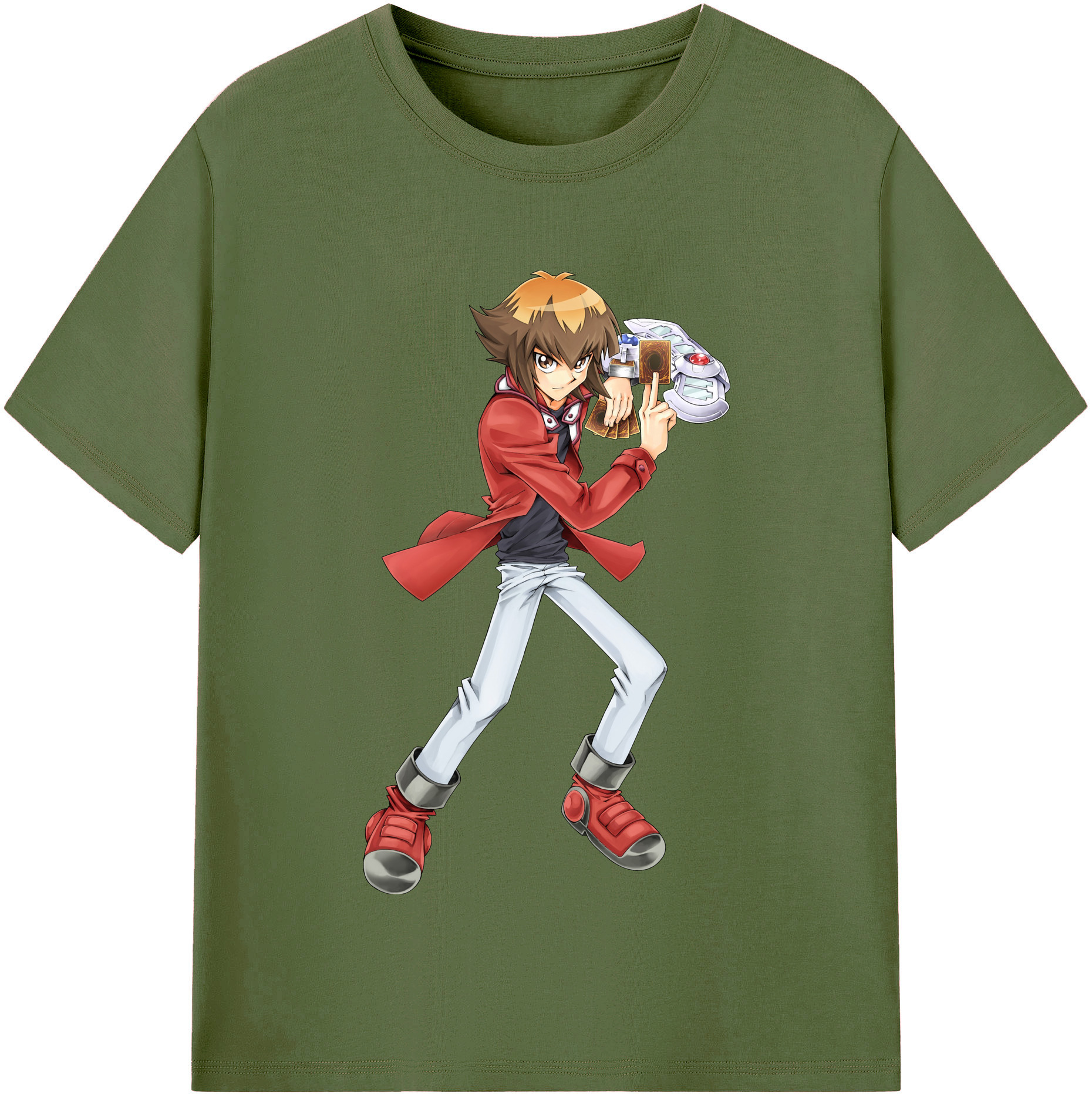 （画像用） 遊☆戯☆王 Yu-Gi-Oh! 綿100％半袖Tシャツ（フロントプリント）